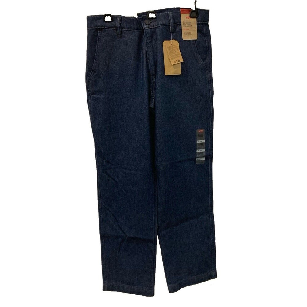 Men's Levi's XX Chino Relaxed Straight Pants Denim Blue Size 29x30 NWT